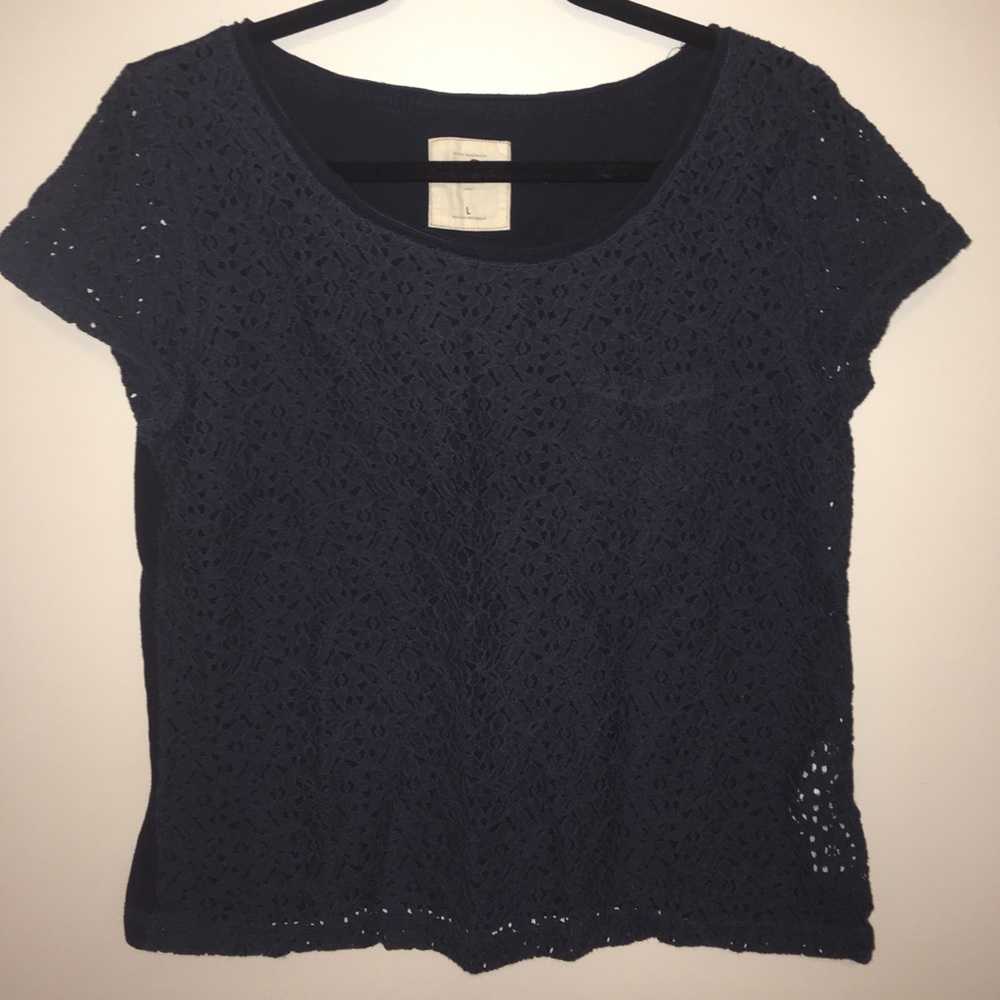 Hollister Lace Front Top